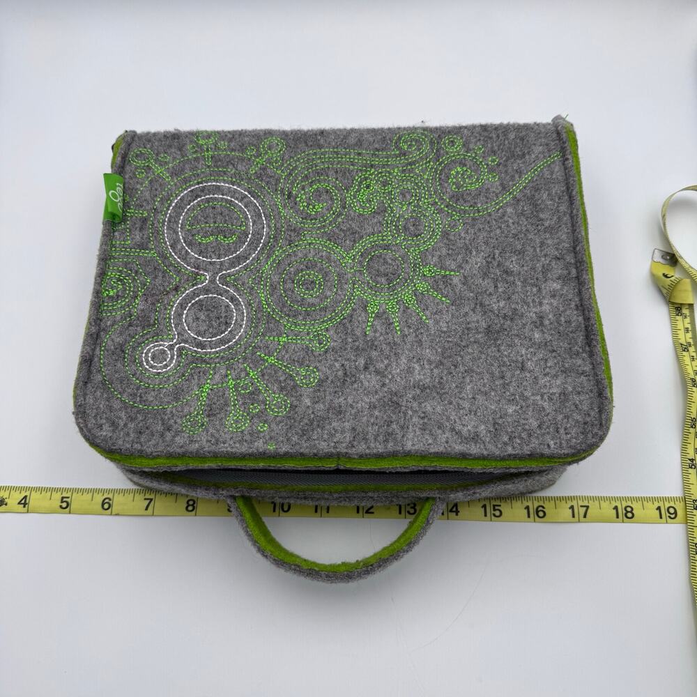 Tegu Toy Storage Replacement Travel Tote Sturdy Felt Bag For Wooden Block Toys